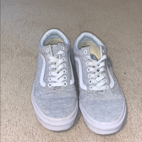 Grey, white stripped vans - Picture 6 of 6